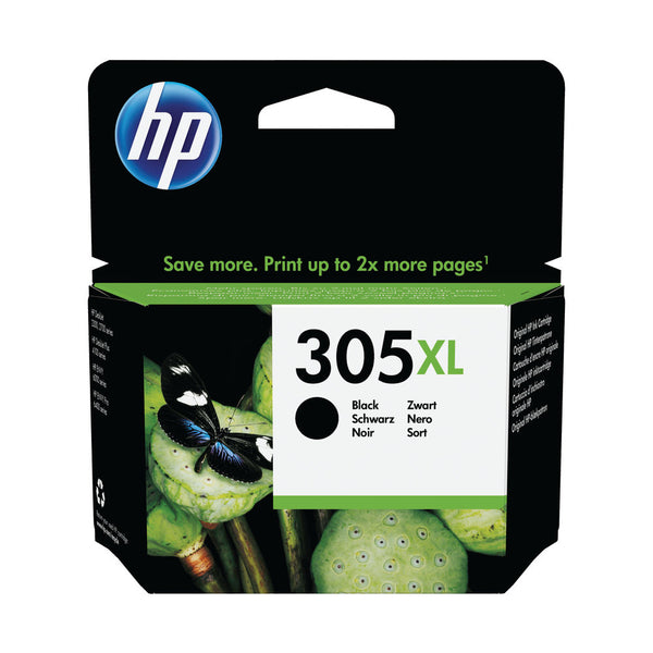 HP 305XL High Yield Original Ink Cartridge Black