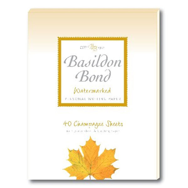 Basildon Bond Champagne Writing Pad 137 x 178mm