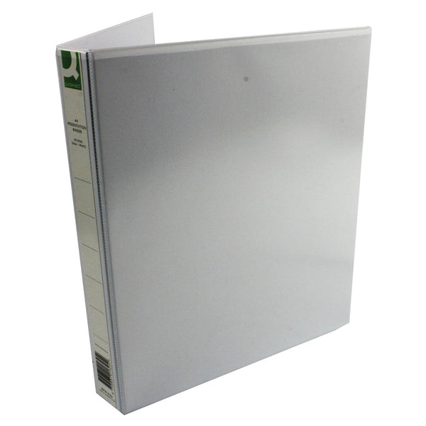 Q-Connect Presentation 25mm 4D-Ring Binder A4 White