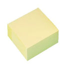 Q-Connect Quick Note Cube 76 x 76mm Yellow