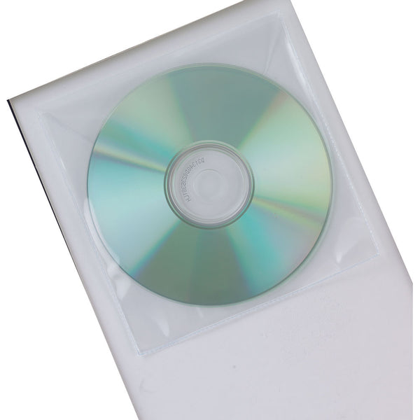 Q-Connect Polypropylene CD Envelopes (Pack of 50)