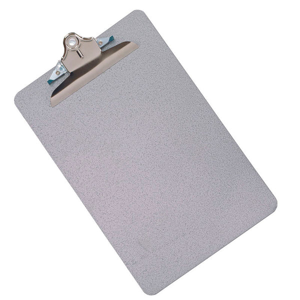 Q-Connect Metal Clipboard Foolscap Grey