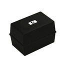 Q-Connect Card Index Box Black
