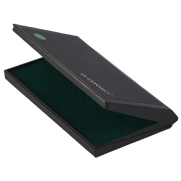 Q-Connect Large Stamp Pad Green