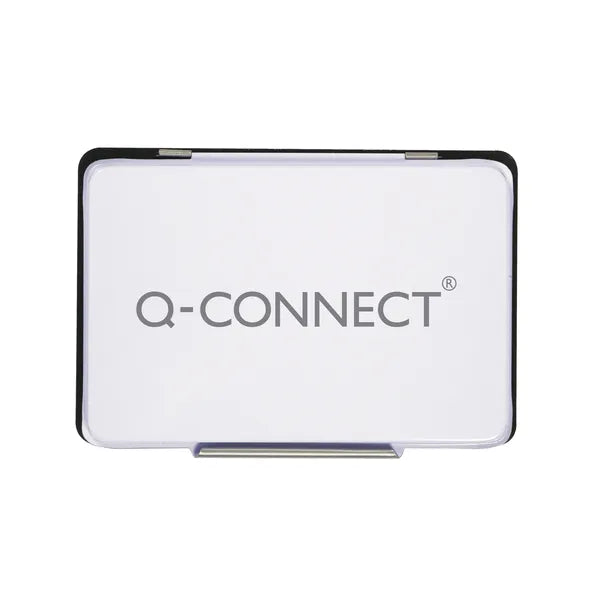 Q-Connect Large Stamp Pad Black