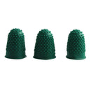 Q-Connect Thimblettes Size 0 Green (Pack of 12)