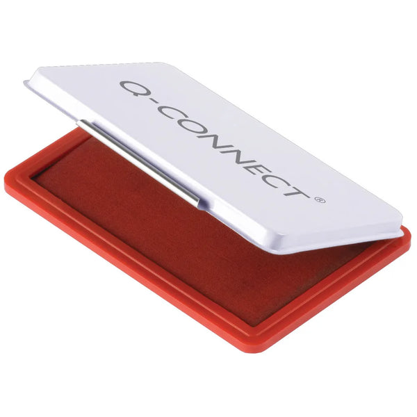 Q-Connect Medium Stamp Pad Red