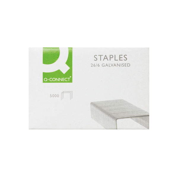 Q-Connect Staples 26-6mm (Pack of 5000)