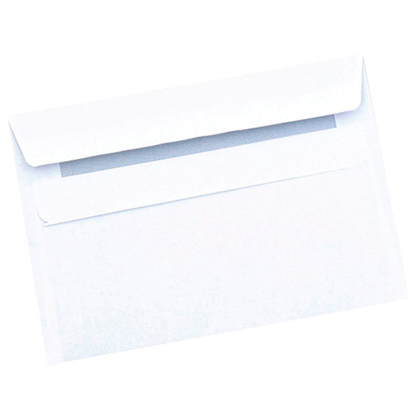 Q-Connect C6 Envelope Self Seal 90gsm White (Pack of 1000)