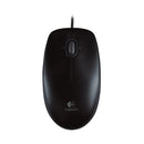 Logitech B100 Optical Mouse USB Black