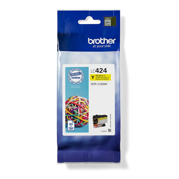 Brother LC-424Y Yellow Ink Cartridge