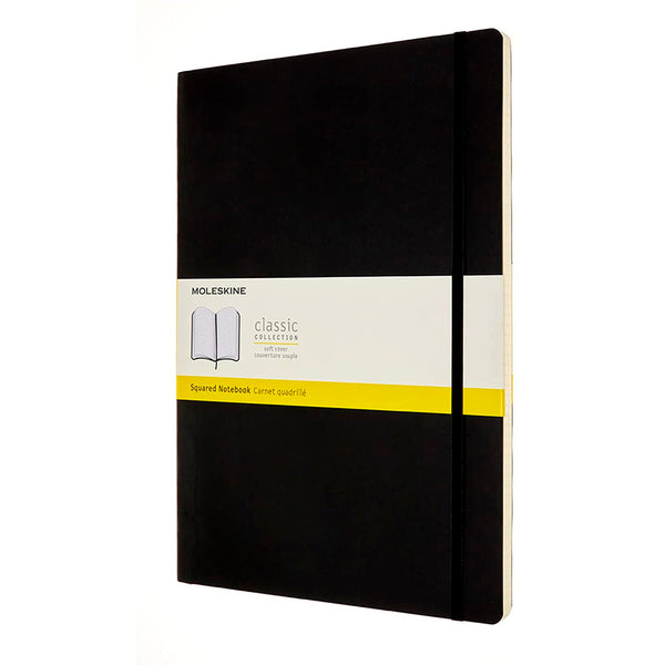 Moleskine Classic Squared Softcover Notebook - A4