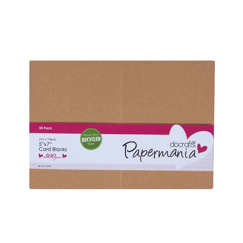 Papermania 5 x 7" Cards and Envelopes (50pk)