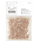 Papermania Organza Ribbon Roses (100pcs) - Wedding