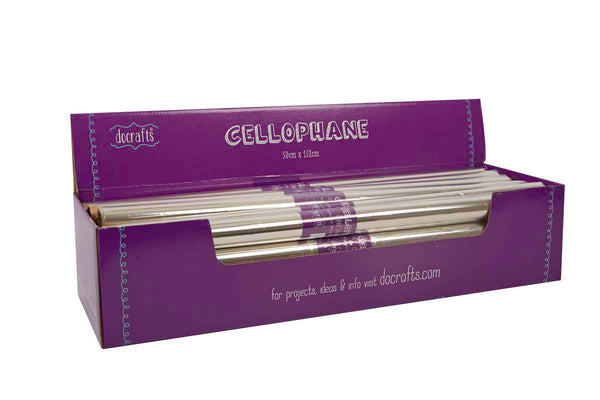Papermania Cellophane - Clear (1 Roll)