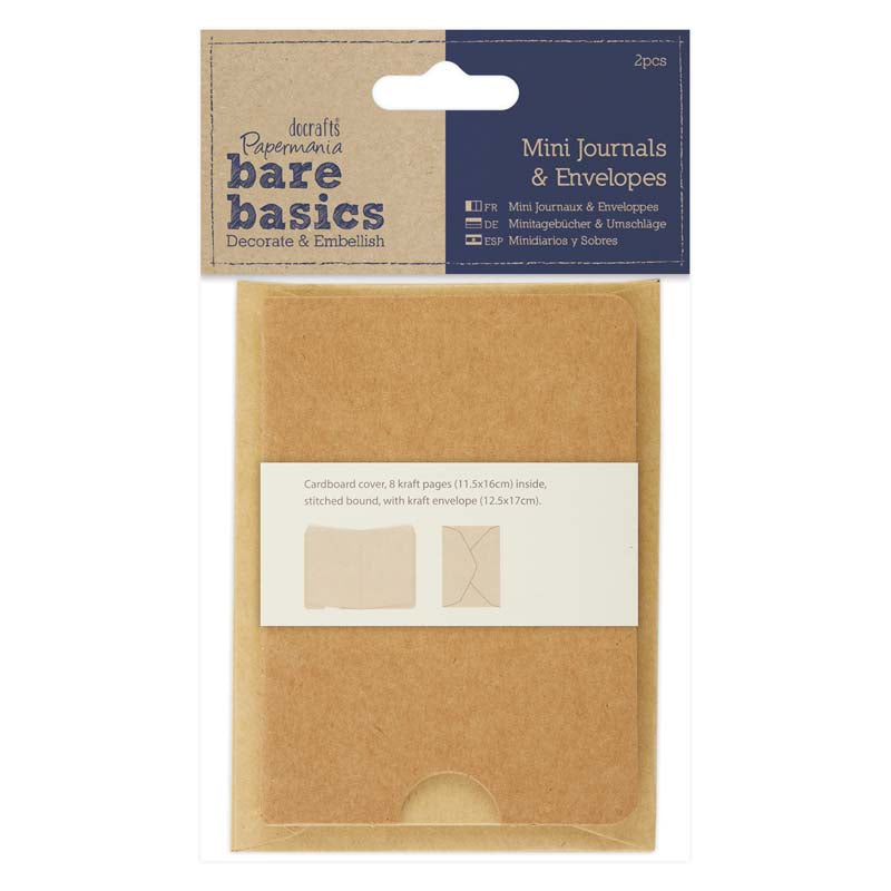 Papermania Mini Journals & Envelopes (2pcs)