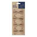 Papermania Large Burlap Bows (4pcs)