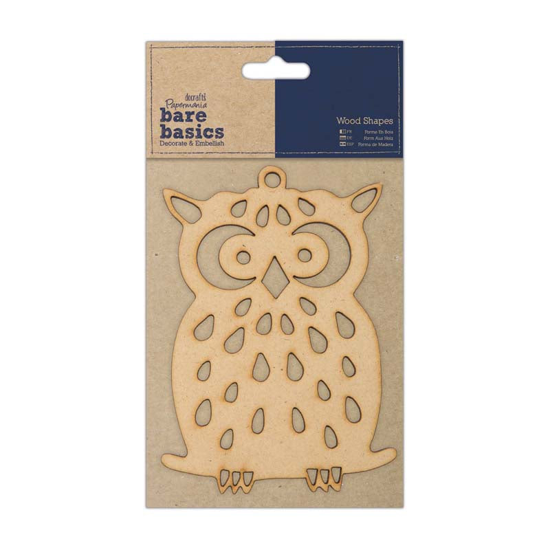 Papermania Wood Shapes - Owl