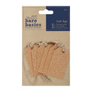 Papermania Cork Tags (6pcs) - Gift Tags