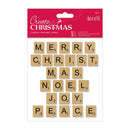 Create Christmas Caption Wooden Letters (26pcs)