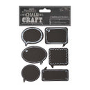 Papermania Chalkboard Stickers (24pcs) - Speech Bubbles