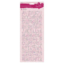 Papermania Canvas Alphabet Stickers (106pcs)