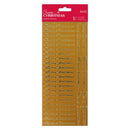 Create Christmas Outline Stickers - Merry Christmas (Repeated)