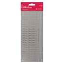 Create Christmas Outline Stickers - Merry Christmas (Repeated)