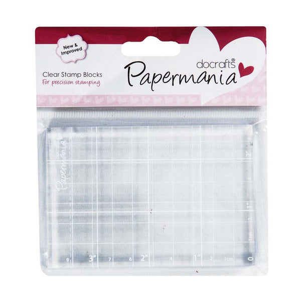 Papermania 2.75 x 4" Clear Stamp Block