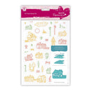 Papermania A5 Clear Stamps Set (40pcs) - Village