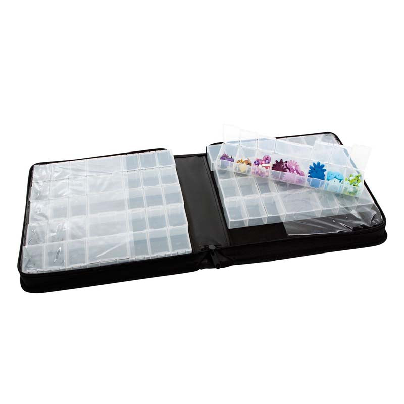 Papermania Itty Bitty Organiser (70 Compartments) - Black
