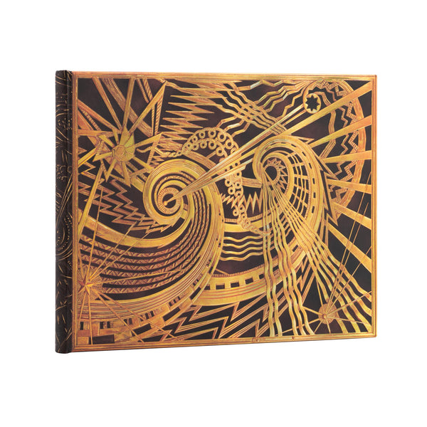 Paperblanks New York Deco The Chanin Spiral Guest Book