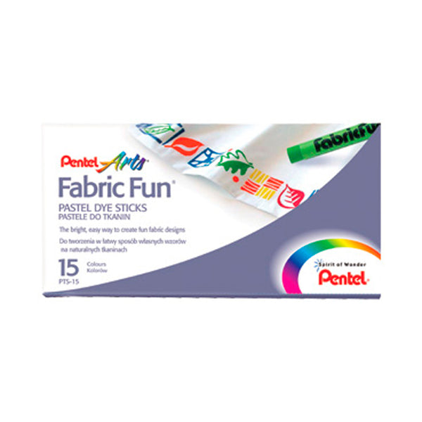 Pentel Fabric Fun Pastel Dye Sticks