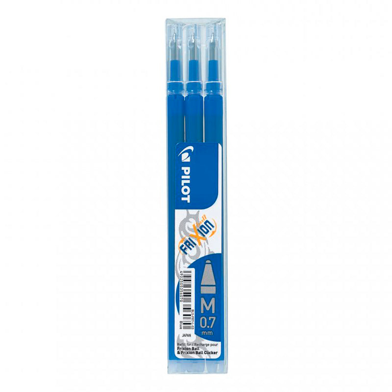 Pilot Refill for Frixion Erasable Rollerball 0.7mm (Pack of 3)