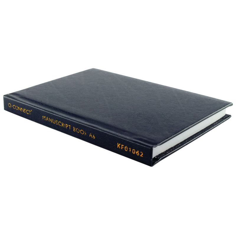 Q-Connect Feint Ruled Casebound Notebook 192 Pages A6