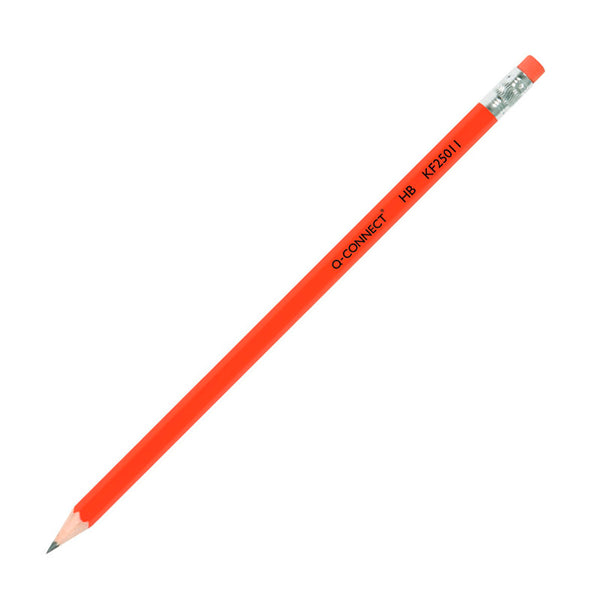 Q-Connect HB Rubber Tipped Office Pencil (Pack of 12)