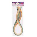 Qcraft 3mm Paper Strips (108pcs) 1-8 x 21" - Mixed Pastel (18 Colours)