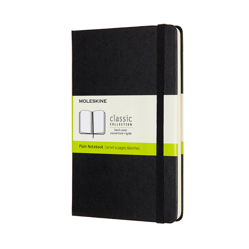 Moleskine Classic Plain Hardcover Notebook - Medium