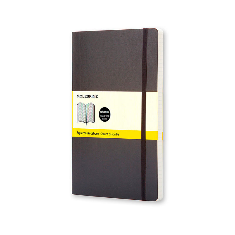 Moleskine Classic Squared Softcover Notebook - Pocket