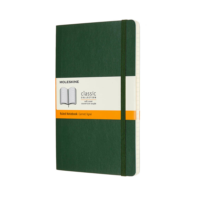 Moleskine Classic Ruled Softcover Notebook - Large