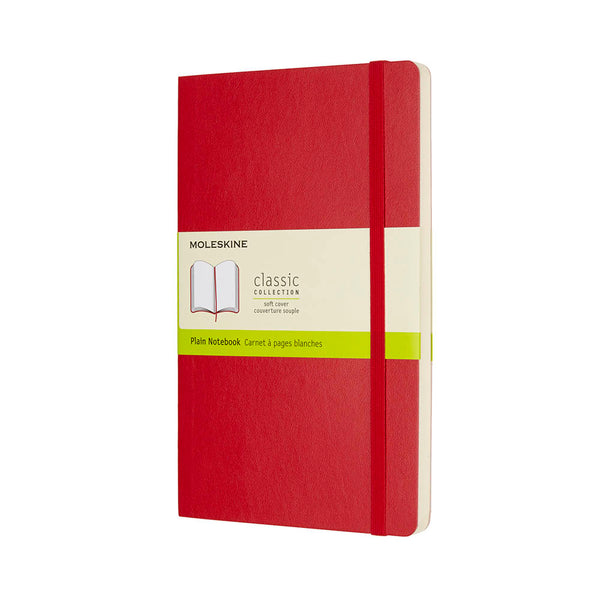 Moleskine Classic Plain Softcover Notebook - Large