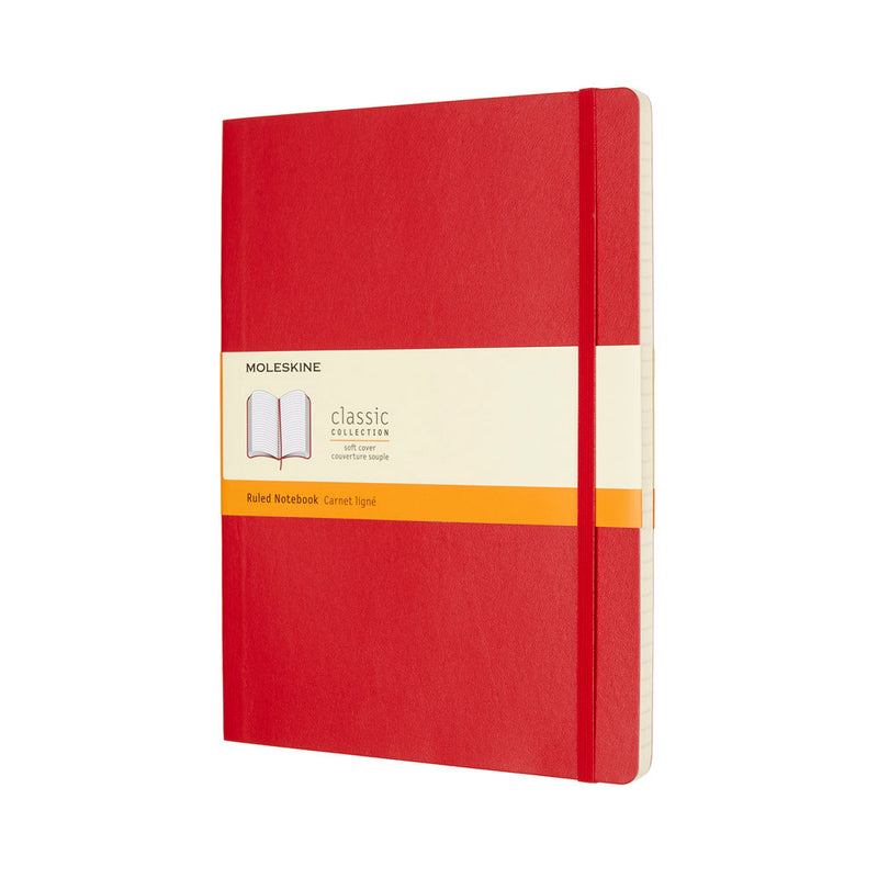 Moleskine Classic Ruled Softcover Notebook - Extra Large