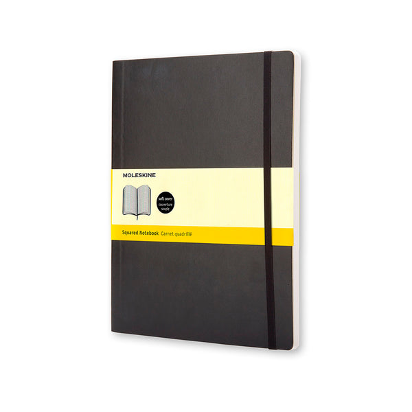 Moleskine Classic Squared Softcover Notebook - Extra Large