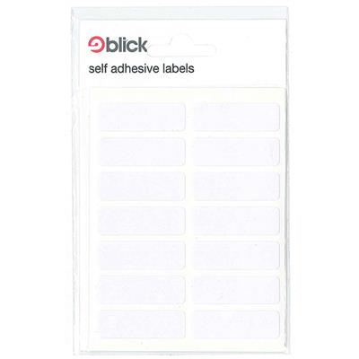 Blick Self-Adhesive White Labels - 12 x 38mm (98 Stickers)