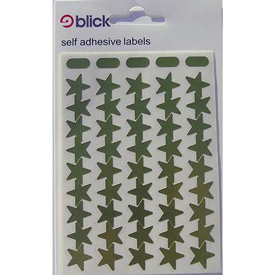 Blick Metallic Stars 14mm Gold (135 Pack)