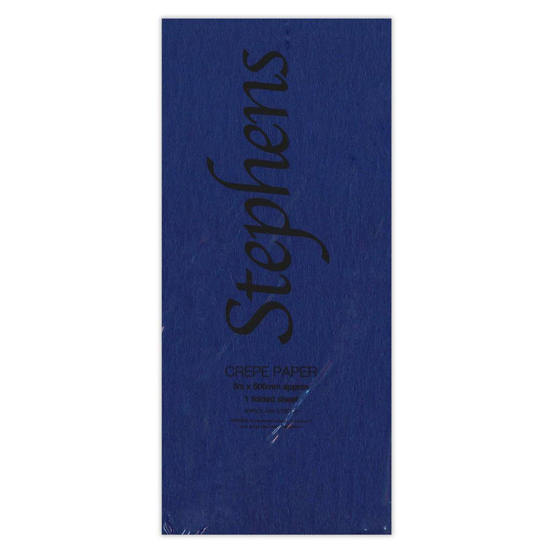 Stephens Crepe Paper 3m x 500mm (1 Sheet)