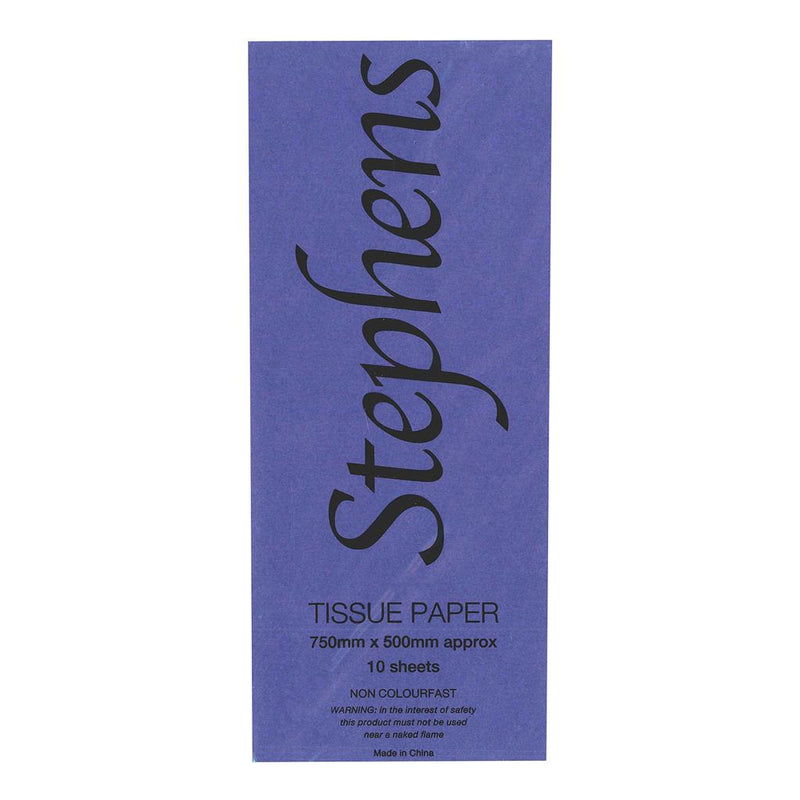 Stephens Tissue Paper 750 x 500mm (10 Sheets)