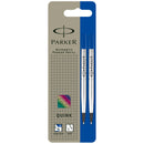 Parker Quink Roller Ball Refill - Medium (Twin Pack)
