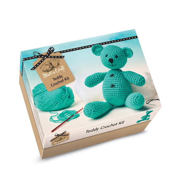 House of Crafts Start-a-Craft Teddy Crochet Kit