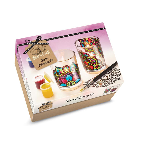 House of Crafts Start-a-Craft Glass Painting Kit